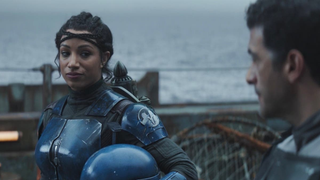 <i>The Mandalorian</i>’s Sasha Banks Can Thank Chicken Wings for Her <i>Star Wars</i> Guest Spot